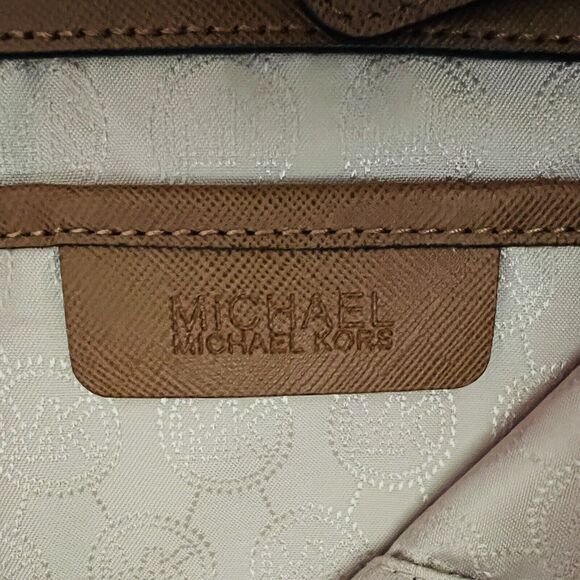 MICHAEL KORS Kempton Claret Burgundy Large Nylon Tote Bag - Picture 8 of 10